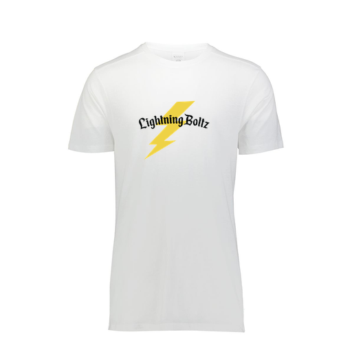 [FTSCUBWH-AS-LOGO1] Decker Men's Tri-Blend T-Shirt - Short Sleeve (Adult S, White, Logo 1)