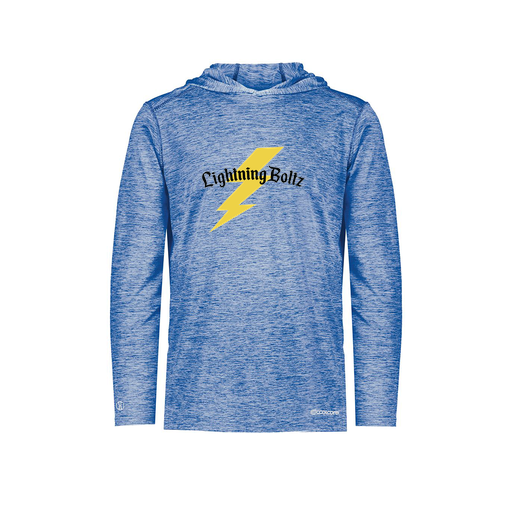 [FOLHCGRY-YS-LOGO1] Decker Youth Charge Hoodie (Youth S, Royal, Logo 1)