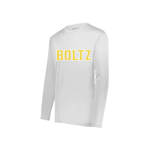 [222822.005.XS-LOGO2] Men's LS Smooth Sport Shirt (Adult XS, White, Logo 2)